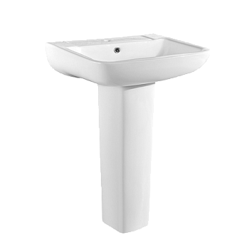 Умывальник с пьедесталом Liri 550х425х830мм