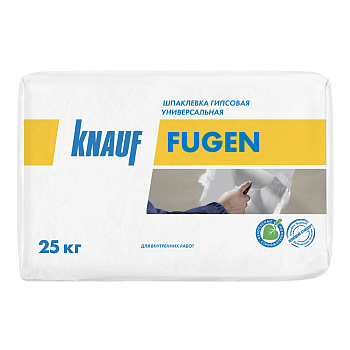 Шпатлевка гипсовая для швов ГКЛ КНАУФ ФУГЕН (FUGEN) 25кг(48)