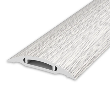 Порог с монтажным каналом 42 мм 0,9 м "Идеал" Ясень серый 253