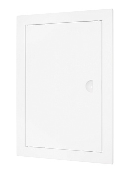 Люк пластиковый ревизионный с дверцей 268х268 с фланцем (246х246) АВС Л2525Р