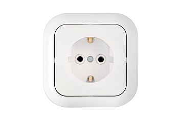 Розетка 1-м СУ с заз.конт. / РС 16-227 Гармония (50)