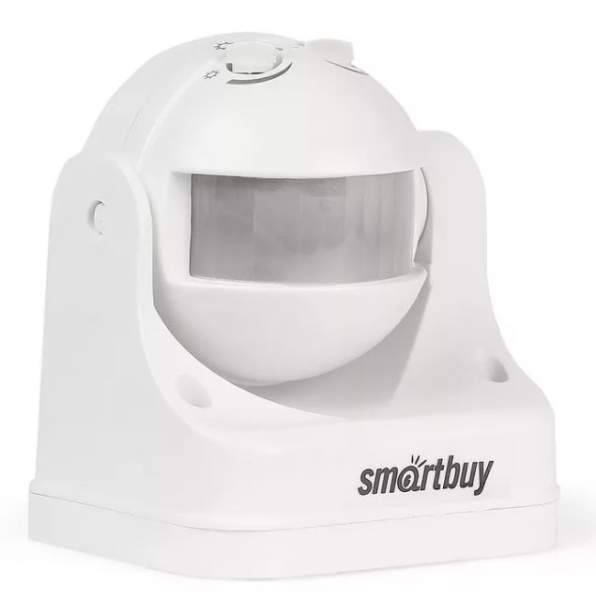 Датчик движения настенный 1200Вт 12м IP44 Smartbuy