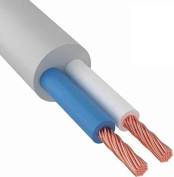 Провод Русский Свет ПВС 2х0.75 380В (уп.100м) 7895