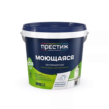 Краска моющаяся супербелая 2,7 кг Престиж ВД-АК 212 W-4 (4)