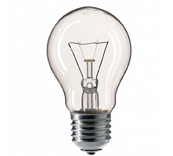 Лампа накаливания 60Вт Е27 прозрачная GLS A55 clear 871150035456384 PHILIPS