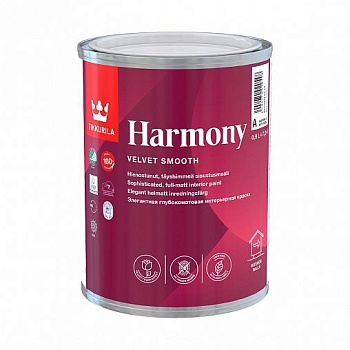 Краска для интерьеров Harmony 0,9л С TIKKURILA