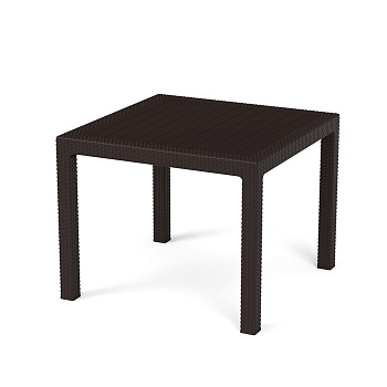 Стол пластиковый МОККО  Ротанг  940*940*740 мм Альтернатива