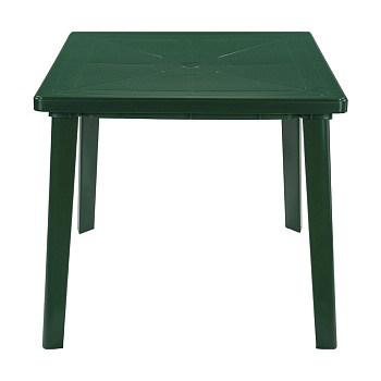 Стол квадратный болотный 80*80*71см Стандарт Пластик