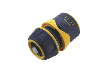 Соединитель пластик автостоп 1/2 FIT 77433