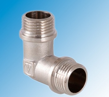 Угольник никелированный RTP Ду15НН 25185