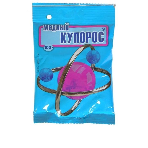 Медный купорос ФУНГИЦИД 100 г.