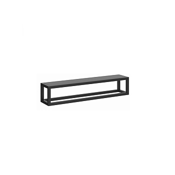 Полка KERAMA-MARAZZI PLAZA Next подвесная 55, черная матовая, PL.N.sh.55\BLK