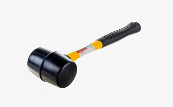 Киянка резиновая 230 гр, фиберглассовая ручка 45 мм FIT 45491