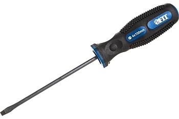 Отвертка шлицевая SL 4*100мм Универсал FIT 55134