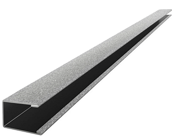 П-профиль алюмин. 14*14*300 Металлик серебристый-С02 А3 К Н CESAL