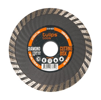 Диск алмазный Turbo 125х22.2 мм Tulips tools EA10-822
