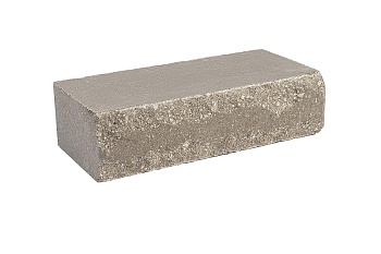 Кирпич Гиперпресс 1НФ АКВАРИД Узор Луч ложок 250х110х65 (270шт) "Серый"