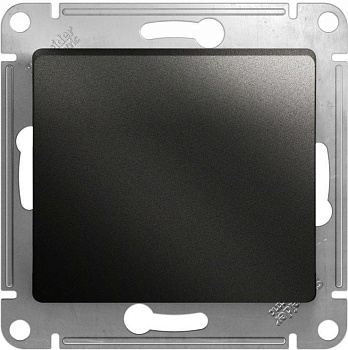 Переключатель проходной 1-кл.СП Glossa 10А IP20 (сх. 6а) 10AX механизм антрацит SchE GSL000761