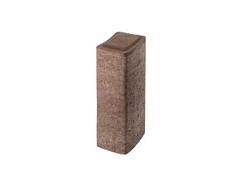 Поребрик ПАЛИСАД 120х160х400 Беттекс Коричневый (56шт/1,028 кг/под)
