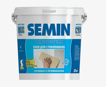 Клей для стеклохолста SEMIN COLLE TOILE DE VERRE 20кг