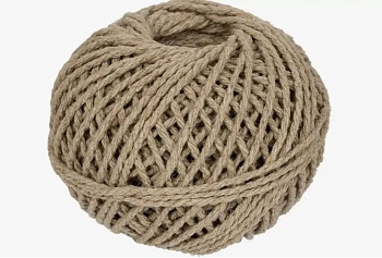 Шпагат льняной, 2-ниточный, 1250 текс, 50 м (50) 76171