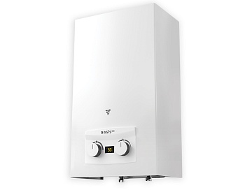Водонагреватель проточный газовый Оазис PRO WM 10