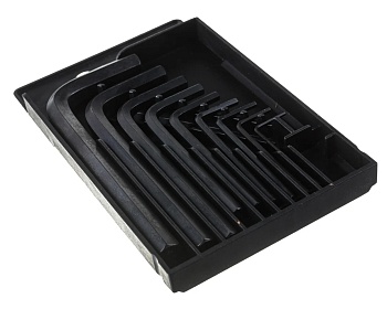 Ключи шестигранные в блистере  9шт (1,5-10мм) FIT 64185