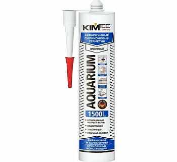 Силикон 1500L для аквариумов прозрачный 280мл KIM TEC (12)