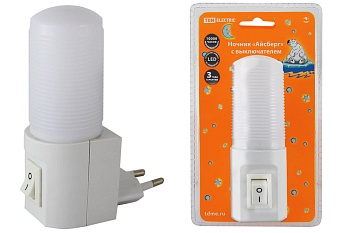 Ночник светодиод. Айсберг с выключателем 0,5Вт 220В TDM SQ0357-0015