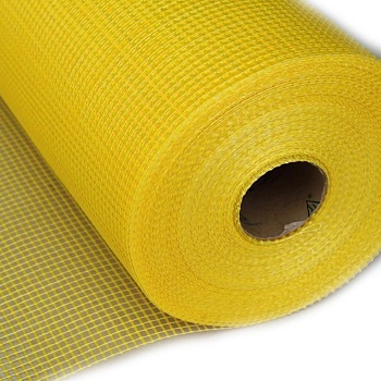 Сетка фасадная 5*5мм (1м*10м) желтая 145г\м2 Alligator ProFit 00000761