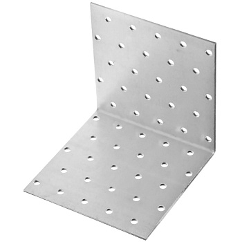 Уголок крепежный 100х100х80 (2мм) (25шт/уп)