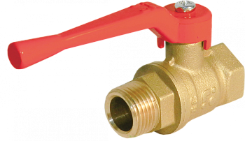 Кран шаровый латунный Ду32 Рм/р ВОДА БАЗ 11Б27п1