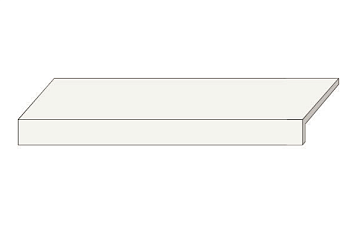 Наличник орех античный (ольха) (70мм, 2150мм, 10мм, прямоугольный, телескоп, массив ольхи, бейц лак)