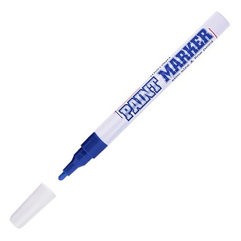 Маркер Краска MunHwa "Синий" 2мм