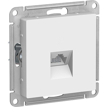 Механизм розетки компьютерной AtlasDesign RJ45 бел. SchE ATN000183