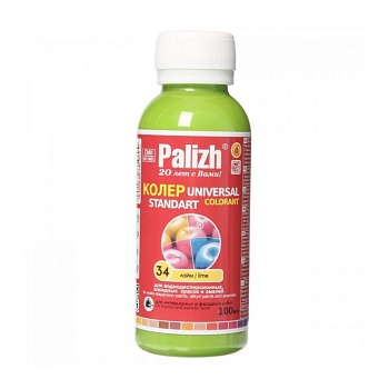 Колер-паста №34 Лайм 100мл