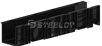 Лоток водоотводный пластиковый SteeStart DN150 H180 Стилот