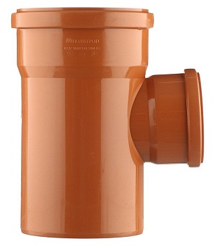 Тройник канализационный ProAqua Ду160х110х90° наружный (1/8)