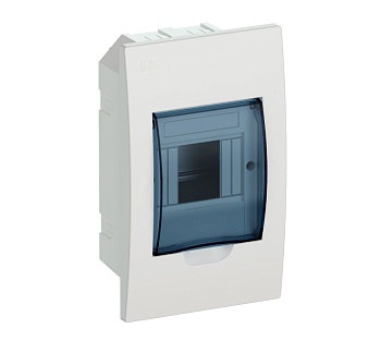 Бокс ЩРВ-П-4 пластик белый IP41 KREPTA IEK MKP12-V-04-40-20