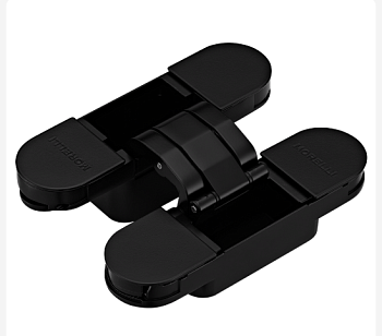 Петля дверная скрытая HH-24 В  черный