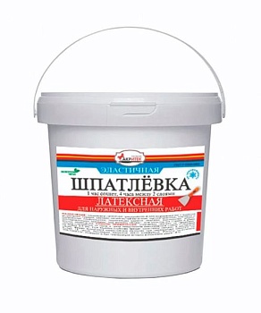 Шпаклевка латексная 3кг АКРИТЕК (6)