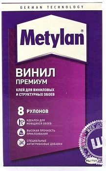 Клей обойный Метилан Винил Премиум б/индикатора 250г 1518429 (18)