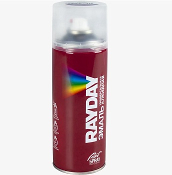 Краска аэрозольная акриловая Rayday 520 мл RAL 6029 зеленая RD-062