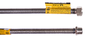 Сильфонная подводка для газа 1/2"х2.0 г/ш "ELKA"