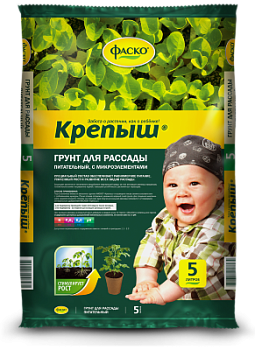 Грунт для рассады Крепыш 5л ФАСКО