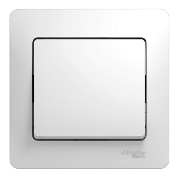 Выключатель 1-кл. СП Glossa 10А IP20 в сборе белый SchE GSL000112