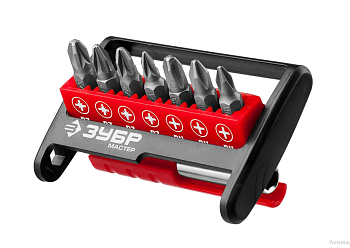 Набор биты МХ-8 CR-V ЗУБР 26089-H8(1)