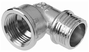 Угольник никелированный RTP Ду15ВН 25182