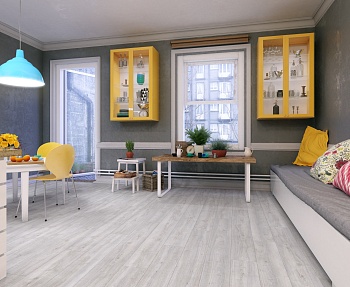 Ламинат Romantica Дуб Санторини *33 (1380*190*8) (8шт-2,098м2) с фаской