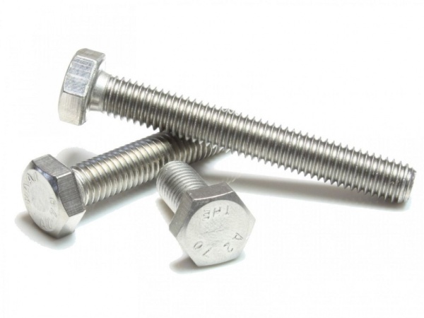 Болт М10х 50 с шестигранной головкой DIN 993 оцинкованный